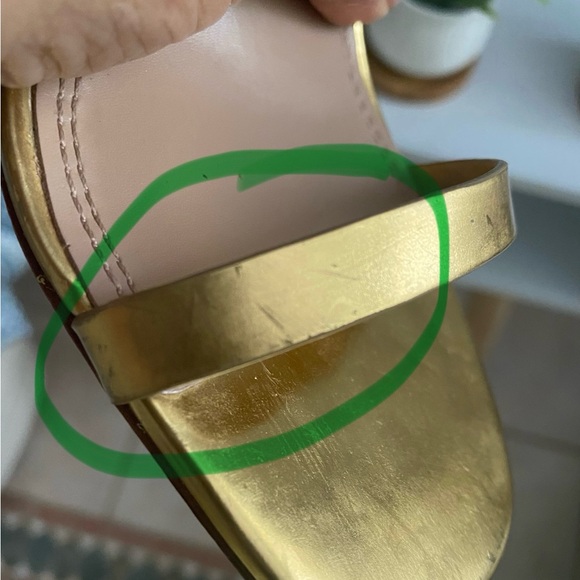 🌺 RARE TORY BURCH GOLD SANDALS 🌺 - Picture 6 of 16